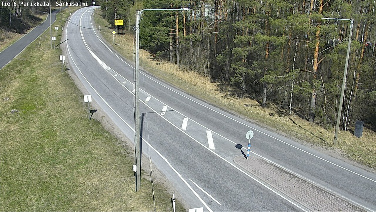 Weather Camera Image Väg 6 Parikkala, Särkisalmi, Parikkala, Etelä-Karjala