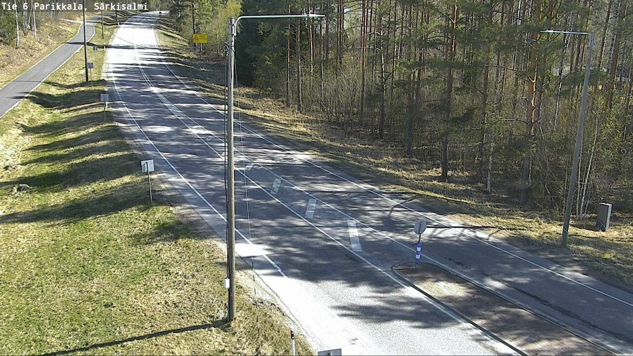 Weather Camera Image Väg 6 Parikkala, Särkisalmi, Parikkala, Etelä-Karjala