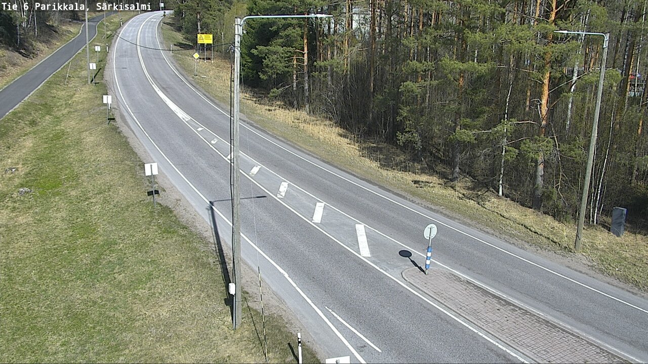 Weather Camera Image Väg 6 Parikkala, Särkisalmi, Parikkala, Etelä-Karjala