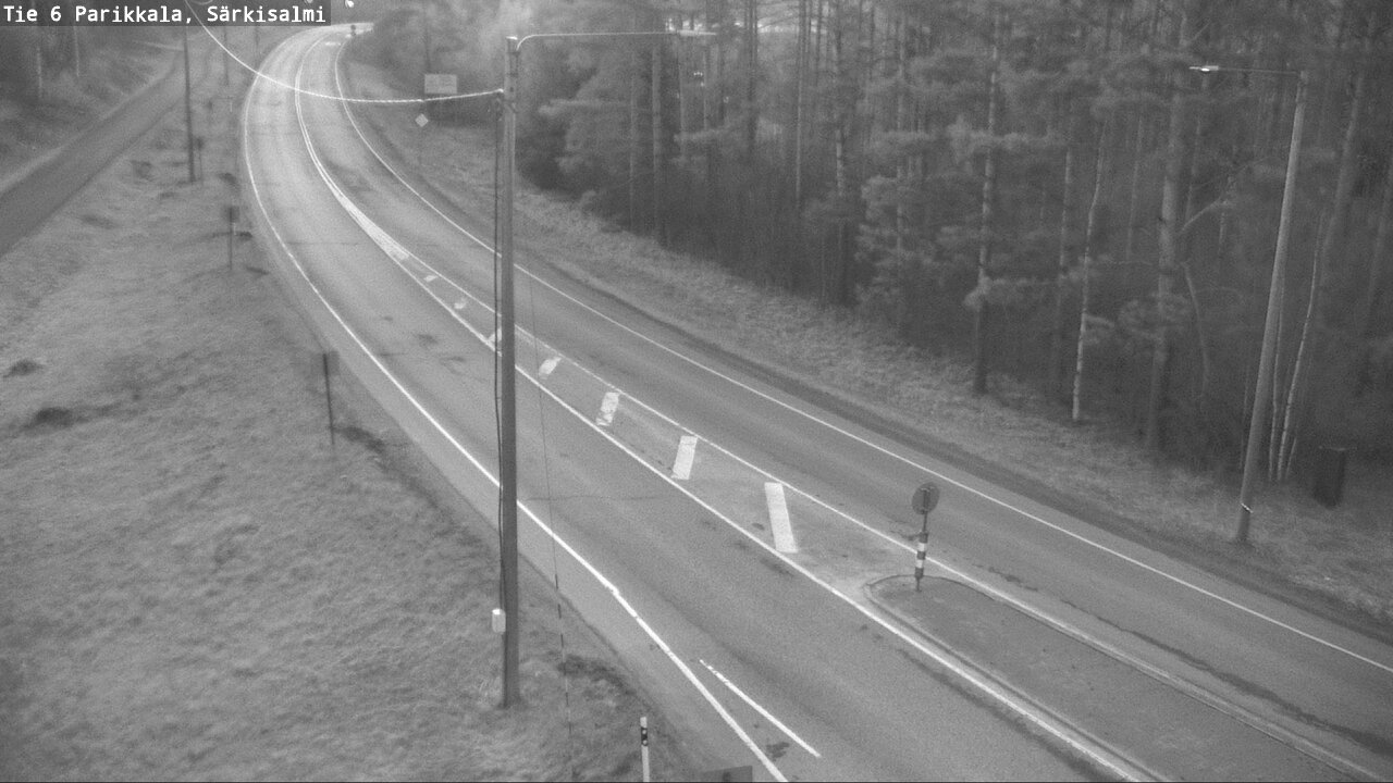 Weather Camera Image Väg 6 Parikkala, Särkisalmi, Parikkala, Etelä-Karjala