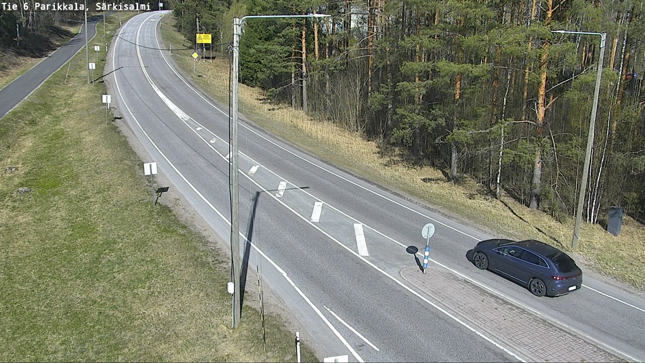 Weather Camera Image Väg 6 Parikkala, Särkisalmi, Parikkala, Etelä-Karjala