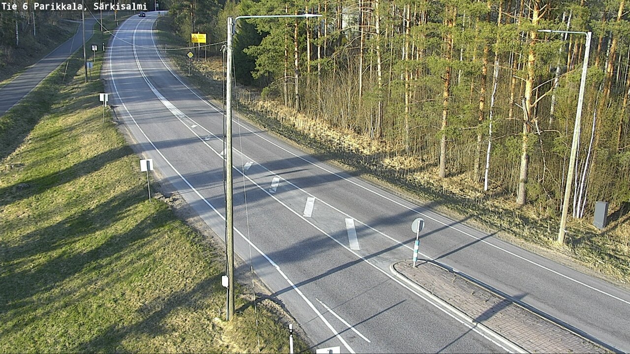 Weather Camera Image Väg 6 Parikkala, Särkisalmi, Parikkala, Etelä-Karjala