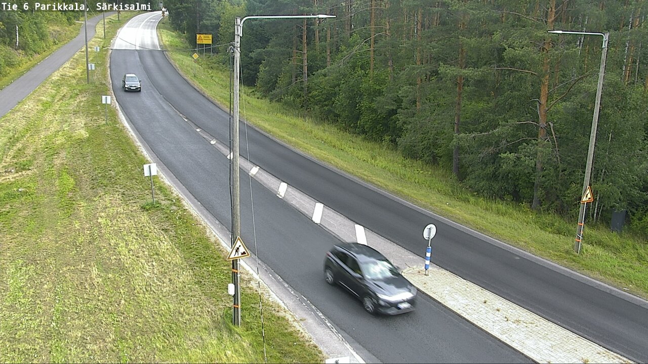 Weather Camera Image Road 6 Parikkala, Särkisalmi, Parikkala, Etelä-Karjala