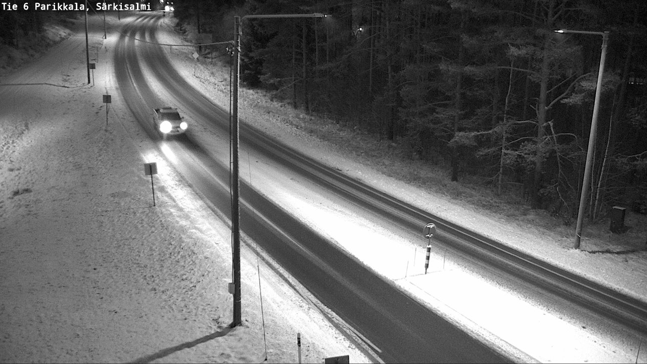 Weather Camera Image Väg 6 Parikkala, Särkisalmi, Parikkala, Etelä-Karjala