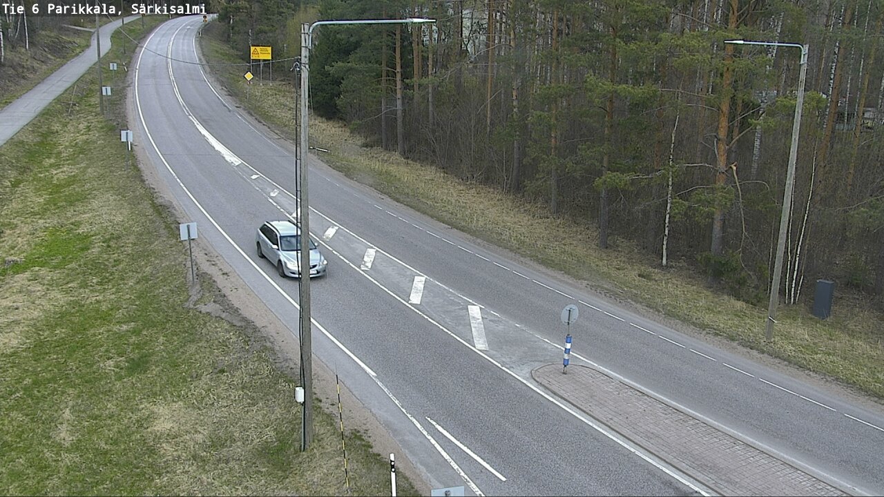 Weather Camera Image Road 6 Parikkala, Särkisalmi, Parikkala, Etelä-Karjala