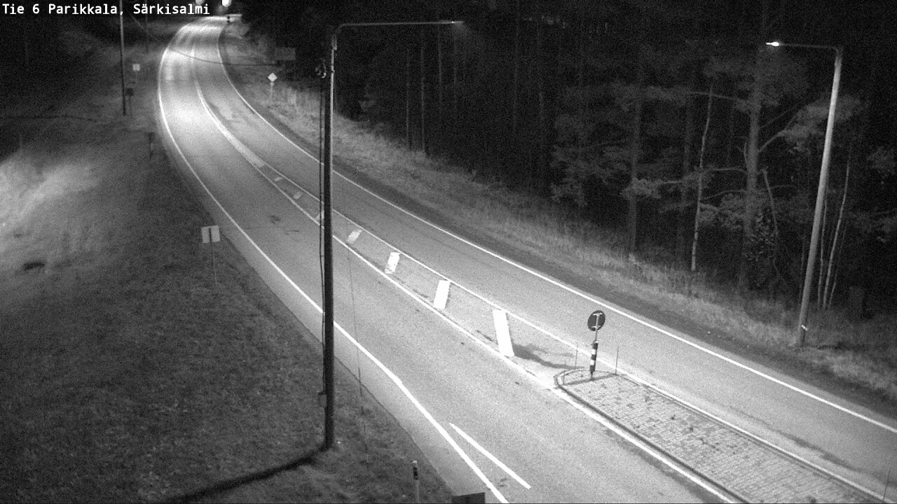 Weather Camera Image Road 6 Parikkala, Särkisalmi, Parikkala, Etelä-Karjala