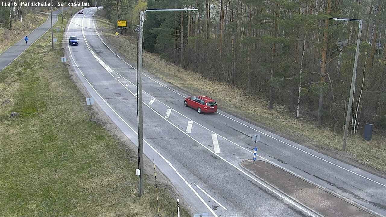 Weather Camera Image Väg 6 Parikkala, Särkisalmi, Parikkala, Etelä-Karjala