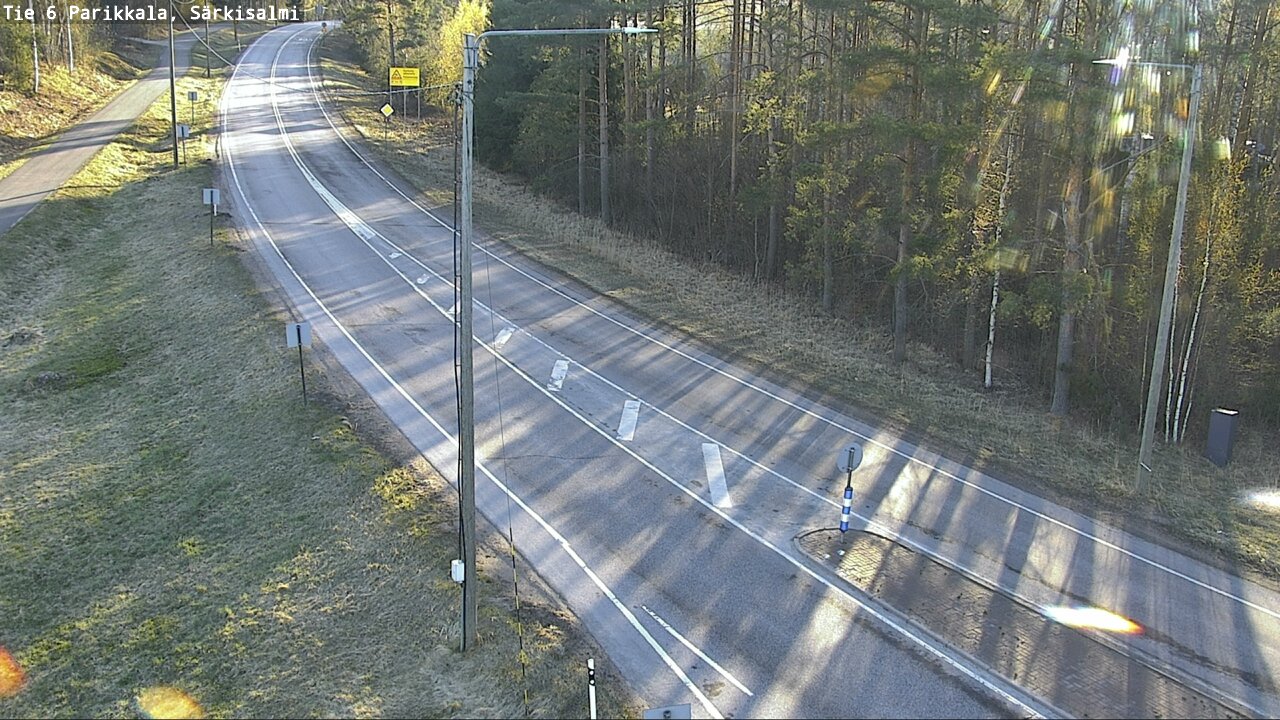 Weather Camera Image Väg 6 Parikkala, Särkisalmi, Parikkala, Etelä-Karjala