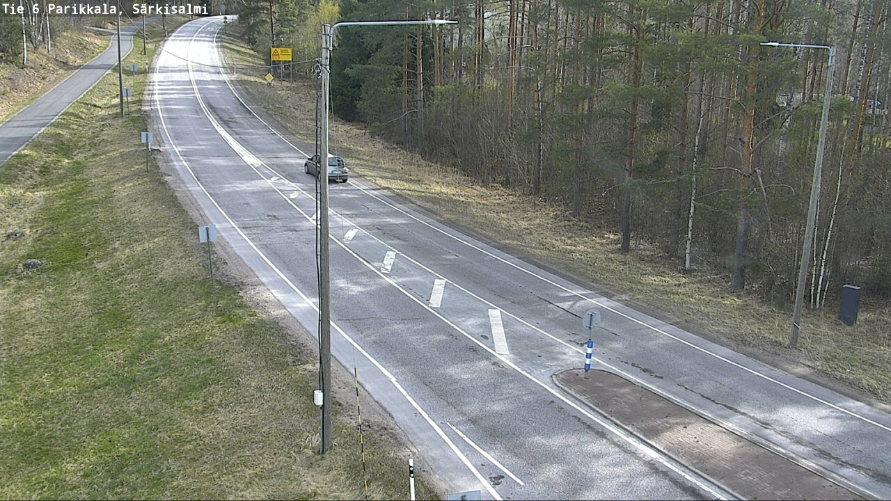 Weather Camera Image Väg 6 Parikkala, Särkisalmi, Parikkala, Etelä-Karjala