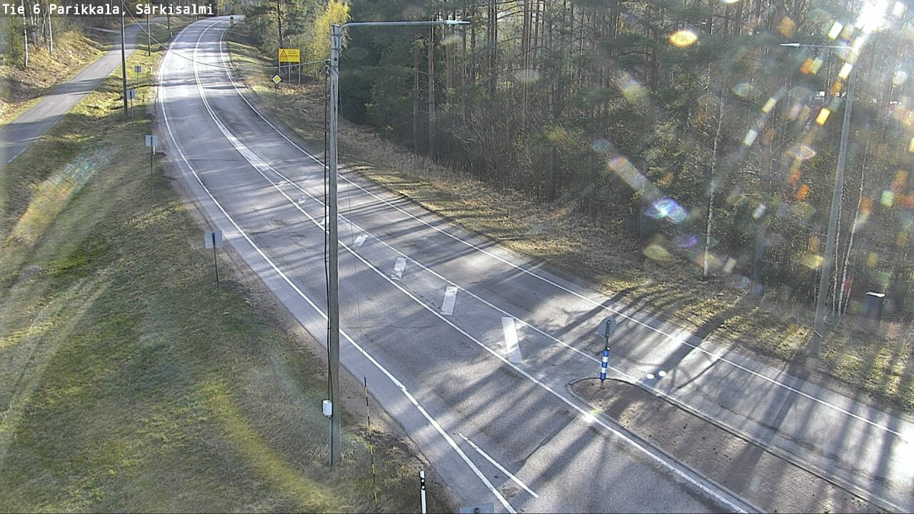 Weather Camera Image Väg 6 Parikkala, Särkisalmi, Parikkala, Etelä-Karjala