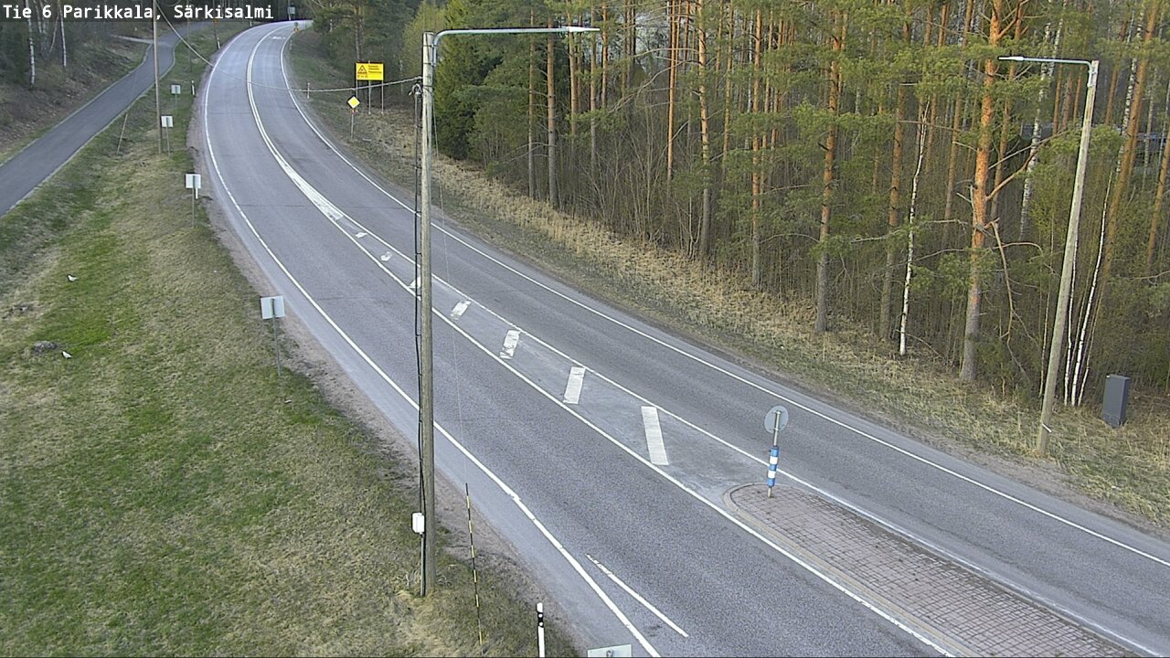 Weather Camera Image Väg 6 Parikkala, Särkisalmi, Parikkala, Etelä-Karjala