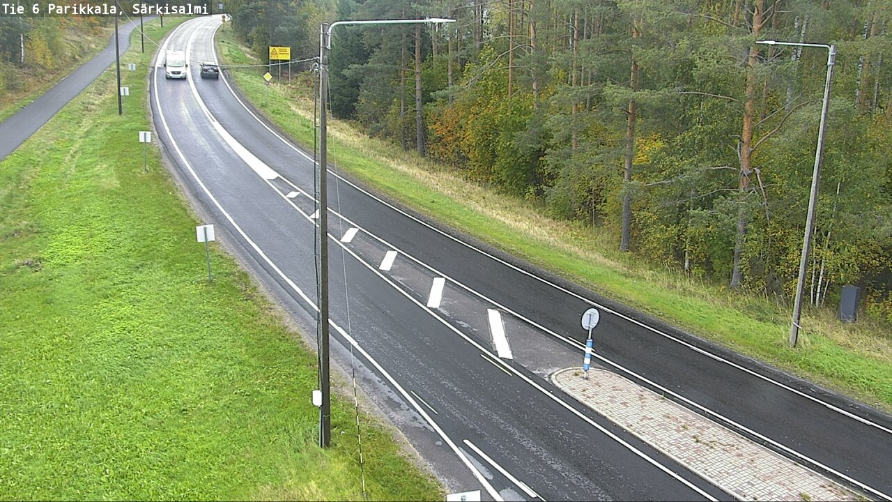 Weather Camera Image Road 6 Parikkala, Särkisalmi, Parikkala, Etelä-Karjala