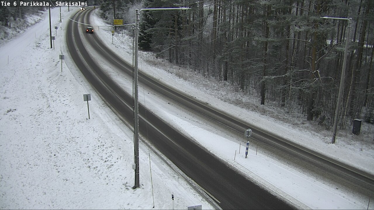 Weather Camera Image Väg 6 Parikkala, Särkisalmi, Parikkala, Etelä-Karjala