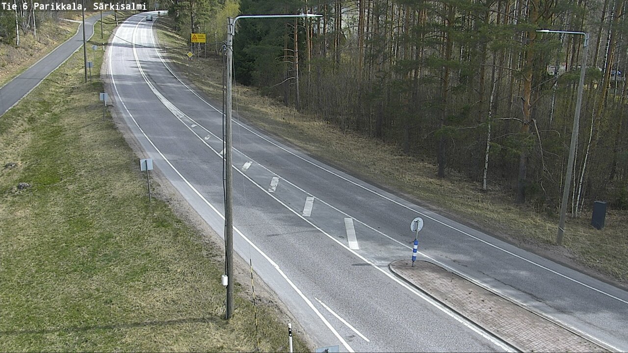 Weather Camera Image Väg 6 Parikkala, Särkisalmi, Parikkala, Etelä-Karjala