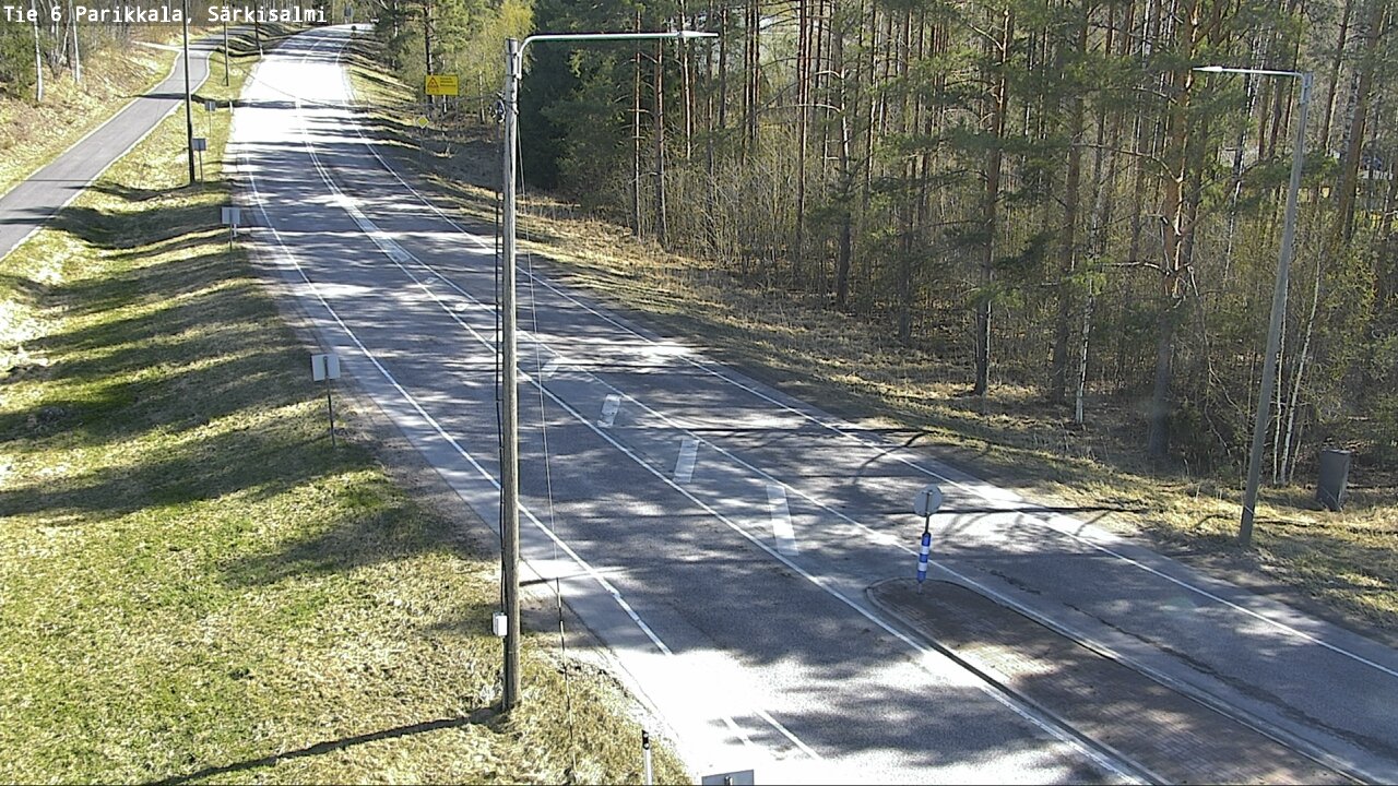 Weather Camera Image Väg 6 Parikkala, Särkisalmi, Parikkala, Etelä-Karjala