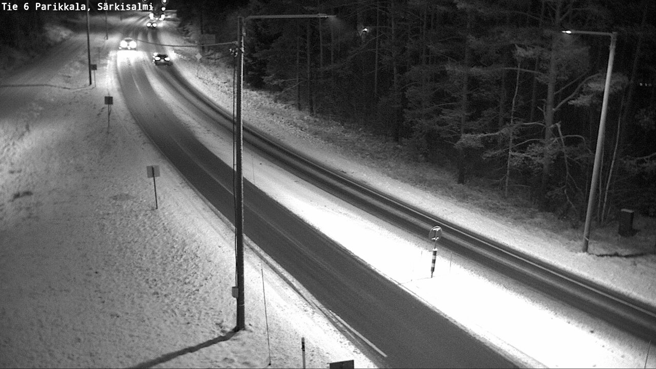 Weather Camera Image Väg 6 Parikkala, Särkisalmi, Parikkala, Etelä-Karjala