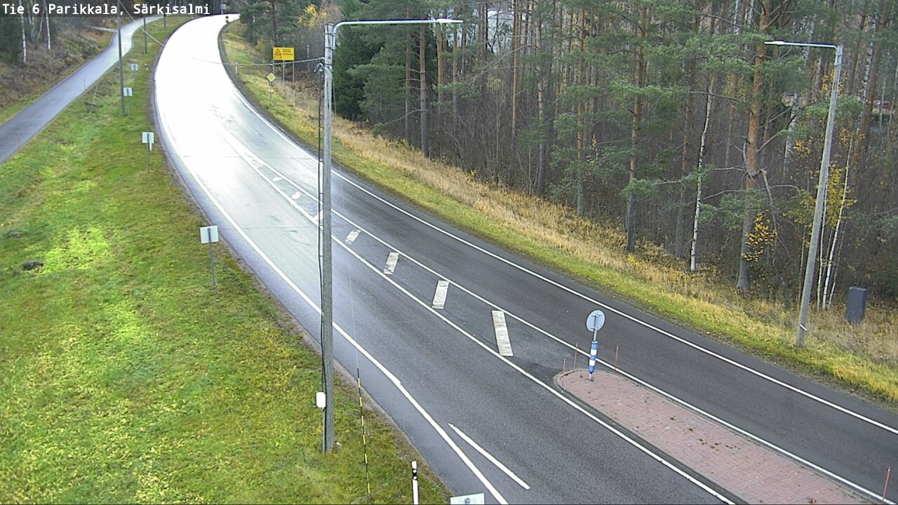 Weather Camera Image Road 6 Parikkala, Särkisalmi, Parikkala, Etelä-Karjala