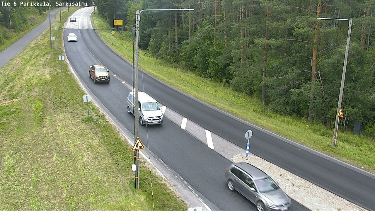 Weather Camera Image Road 6 Parikkala, Särkisalmi, Parikkala, Etelä-Karjala