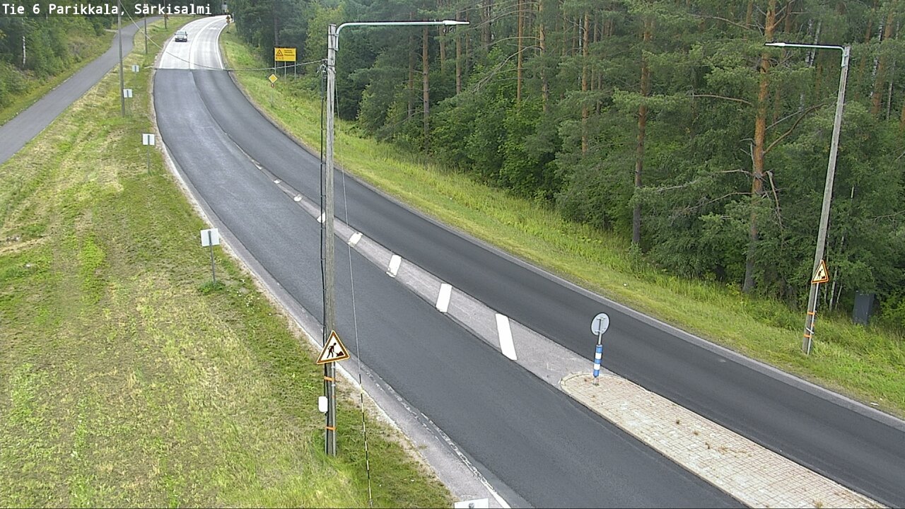 Weather Camera Image Road 6 Parikkala, Särkisalmi, Parikkala, Etelä-Karjala