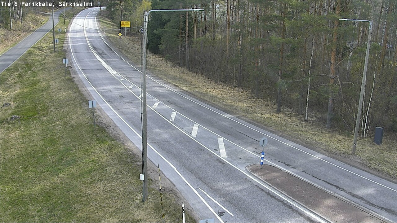 Weather Camera Image Väg 6 Parikkala, Särkisalmi, Parikkala, Etelä-Karjala