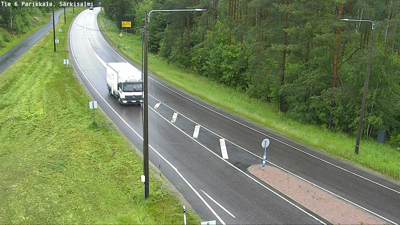 Weather Camera Image Väg 6 Parikkala, Särkisalmi, Parikkala, Etelä-Karjala