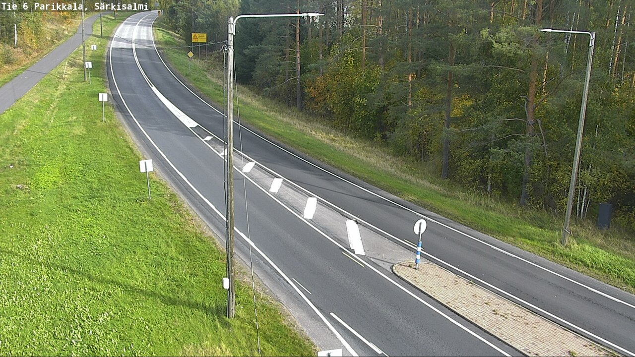 Weather Camera Image Road 6 Parikkala, Särkisalmi, Parikkala, Etelä-Karjala