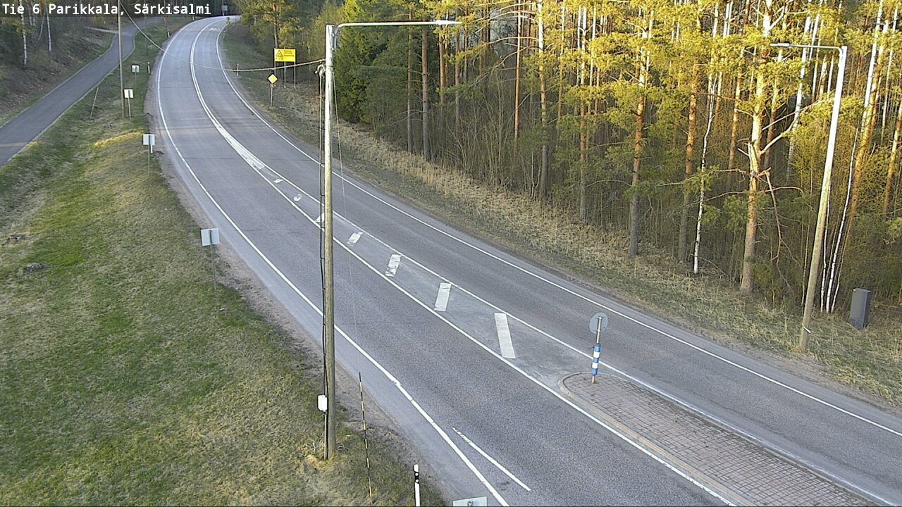 Weather Camera Image Väg 6 Parikkala, Särkisalmi, Parikkala, Etelä-Karjala
