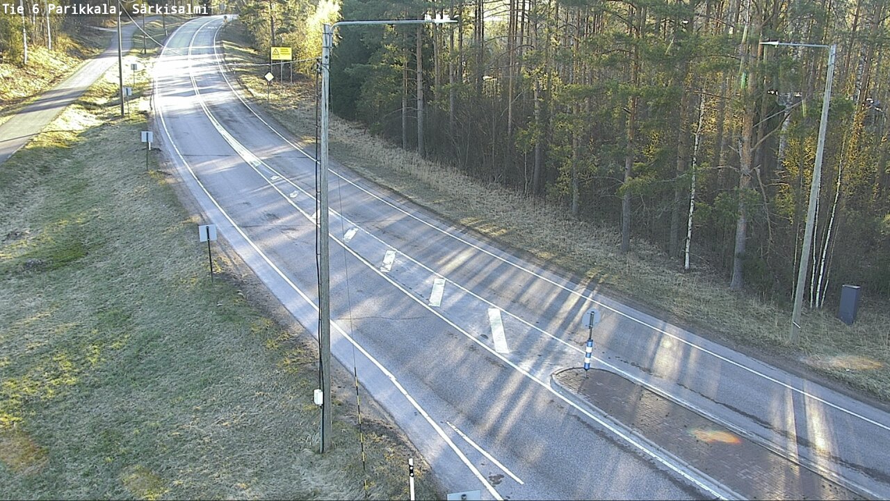 Weather Camera Image Väg 6 Parikkala, Särkisalmi, Parikkala, Etelä-Karjala
