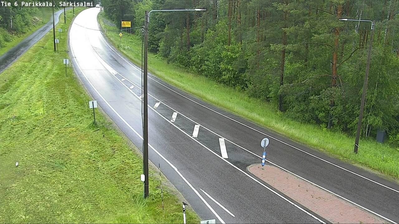 Weather Camera Image Road 6 Parikkala, Särkisalmi, Parikkala, Etelä-Karjala