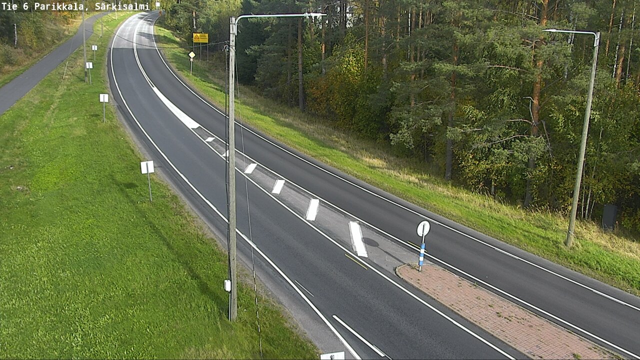Weather Camera Image Road 6 Parikkala, Särkisalmi, Parikkala, Etelä-Karjala