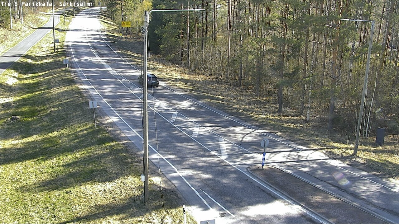 Weather Camera Image Väg 6 Parikkala, Särkisalmi, Parikkala, Etelä-Karjala