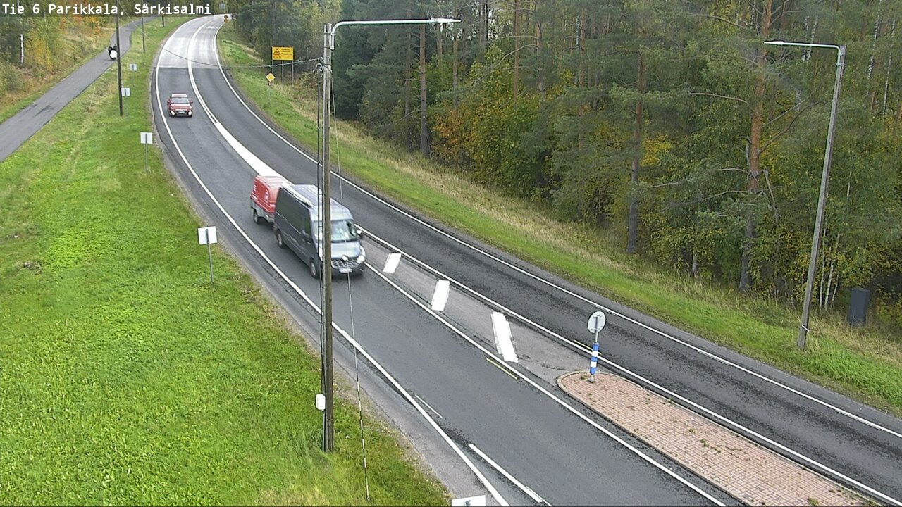Weather Camera Image Road 6 Parikkala, Särkisalmi, Parikkala, Etelä-Karjala