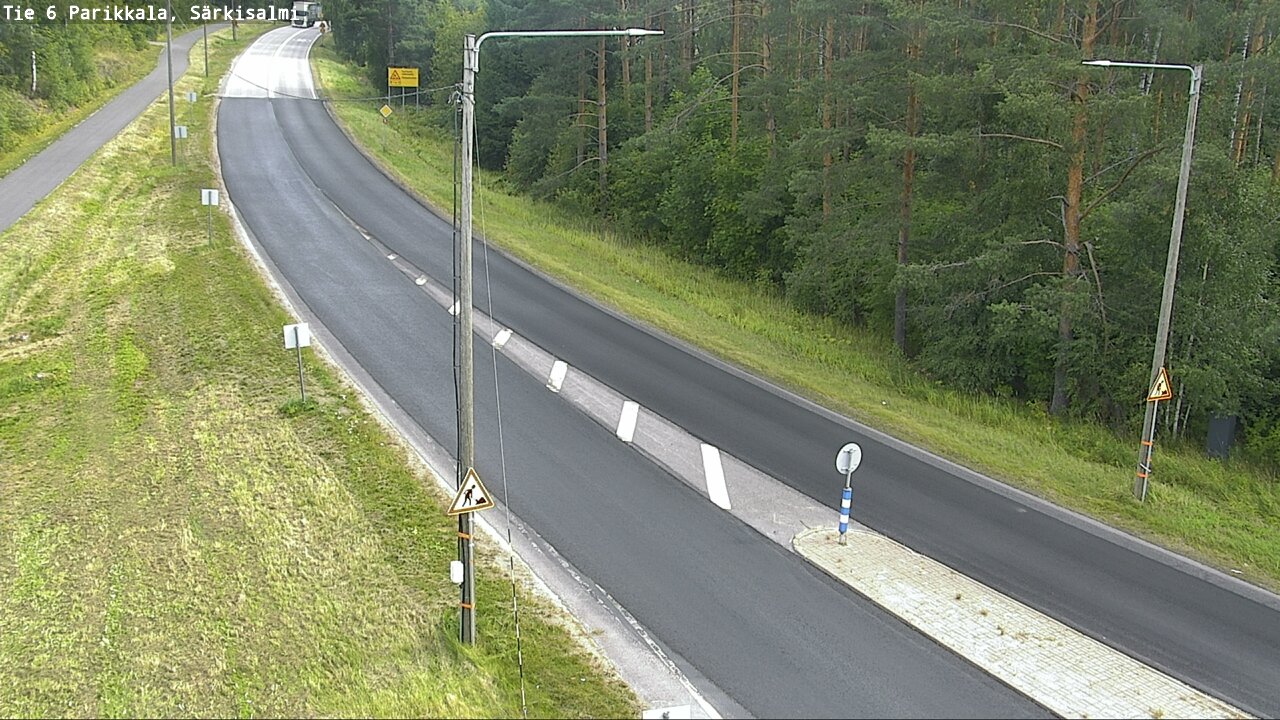Weather Camera Image Road 6 Parikkala, Särkisalmi, Parikkala, Etelä-Karjala