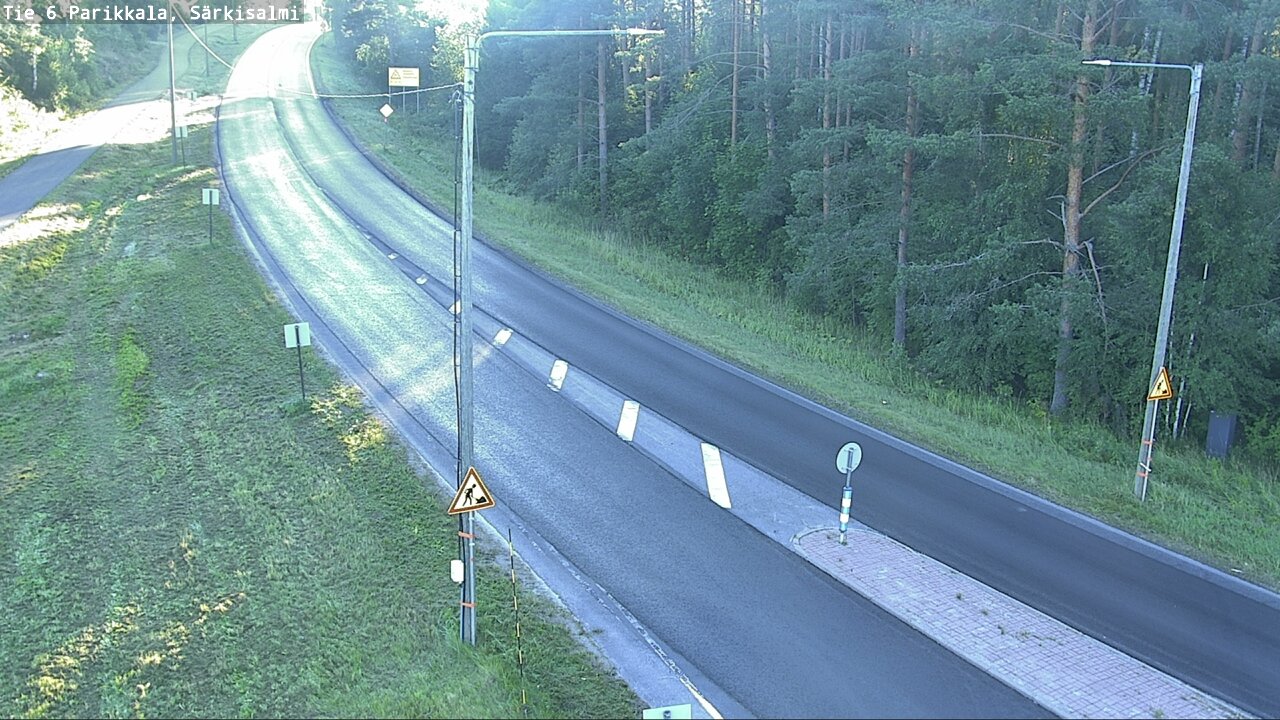 Weather Camera Image Road 6 Parikkala, Särkisalmi, Parikkala, Etelä-Karjala