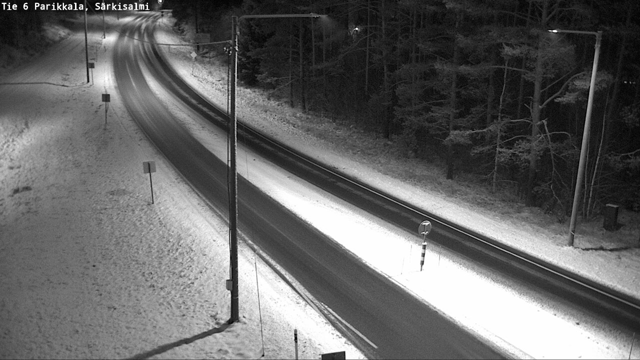 Weather Camera Image Väg 6 Parikkala, Särkisalmi, Parikkala, Etelä-Karjala
