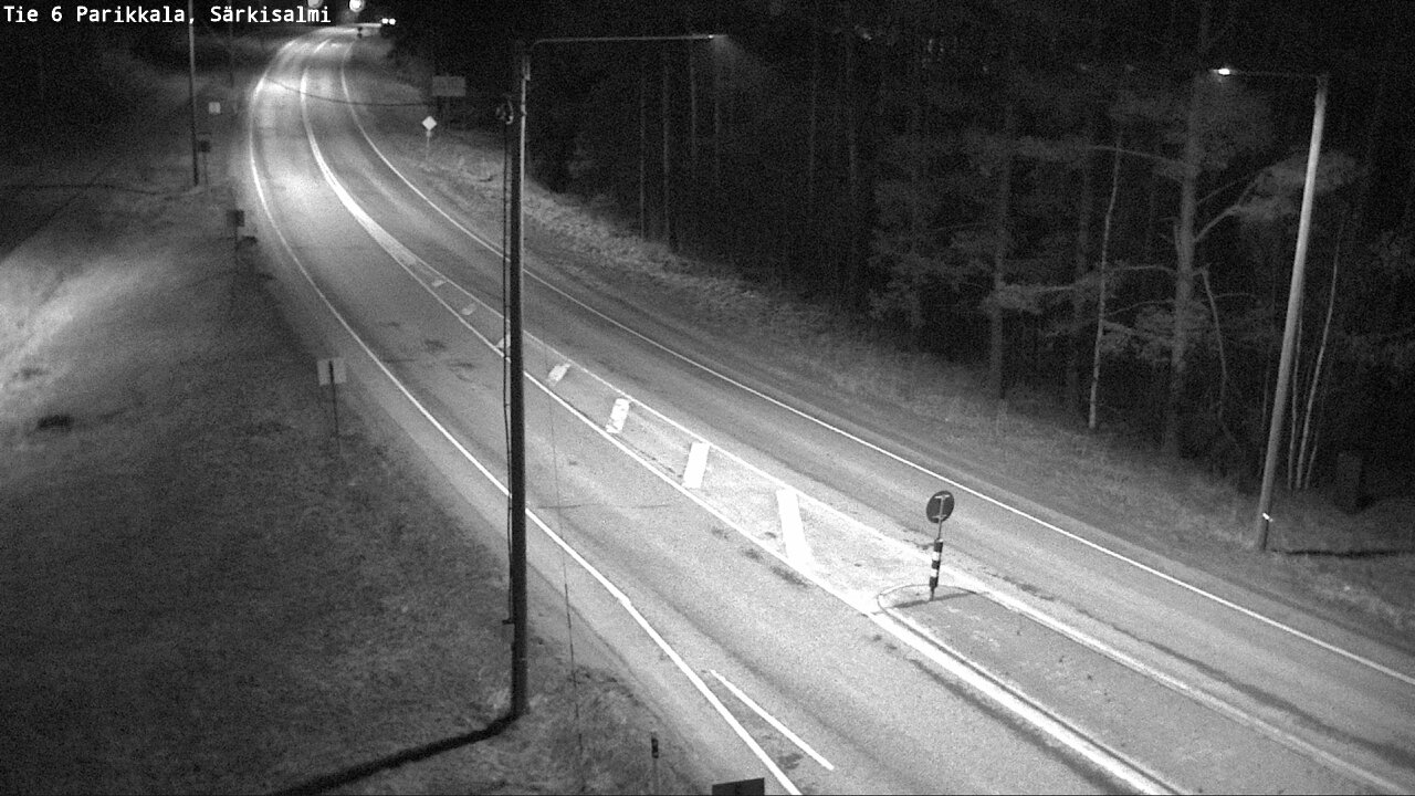 Weather Camera Image Väg 6 Parikkala, Särkisalmi, Parikkala, Etelä-Karjala