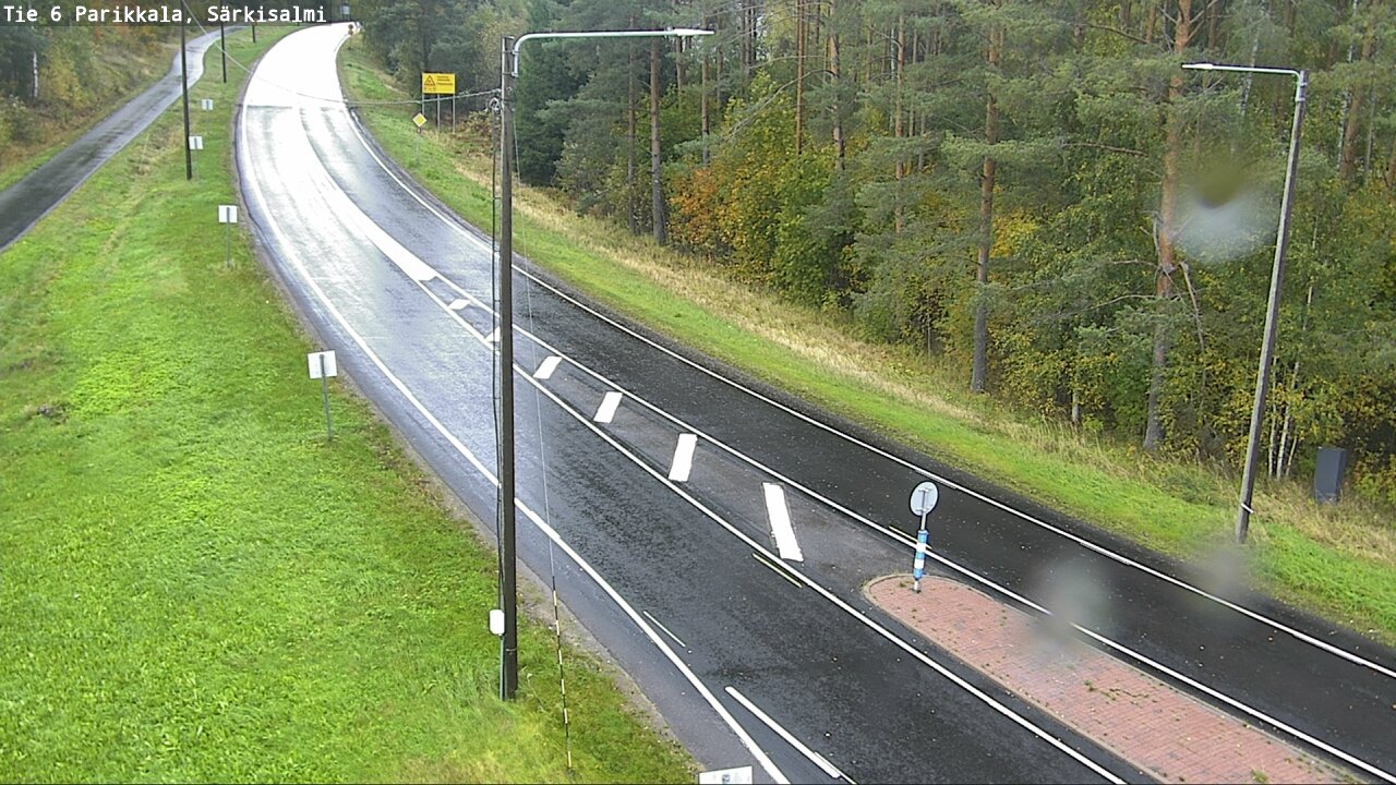 Weather Camera Image Väg 6 Parikkala, Särkisalmi, Parikkala, Etelä-Karjala