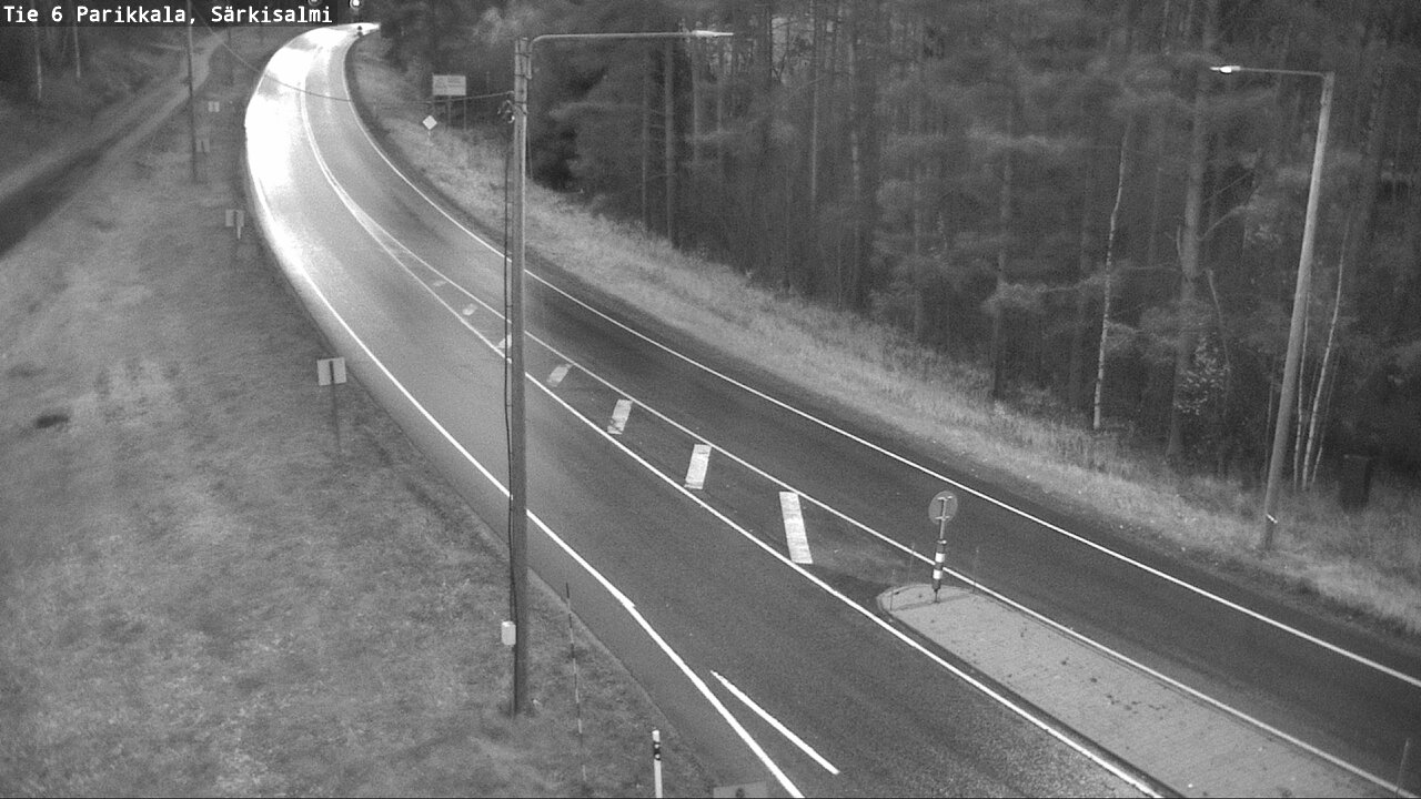 Weather Camera Image Road 6 Parikkala, Särkisalmi, Parikkala, Etelä-Karjala