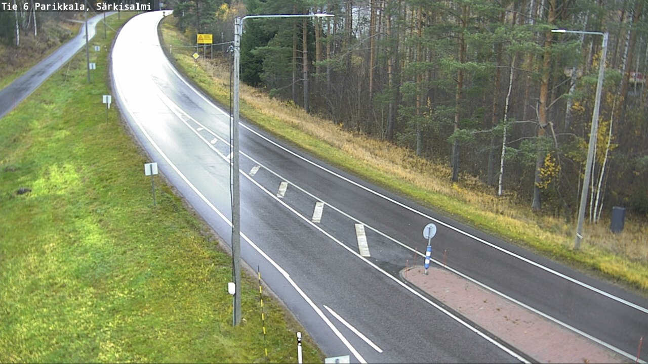 Weather Camera Image Road 6 Parikkala, Särkisalmi, Parikkala, Etelä-Karjala