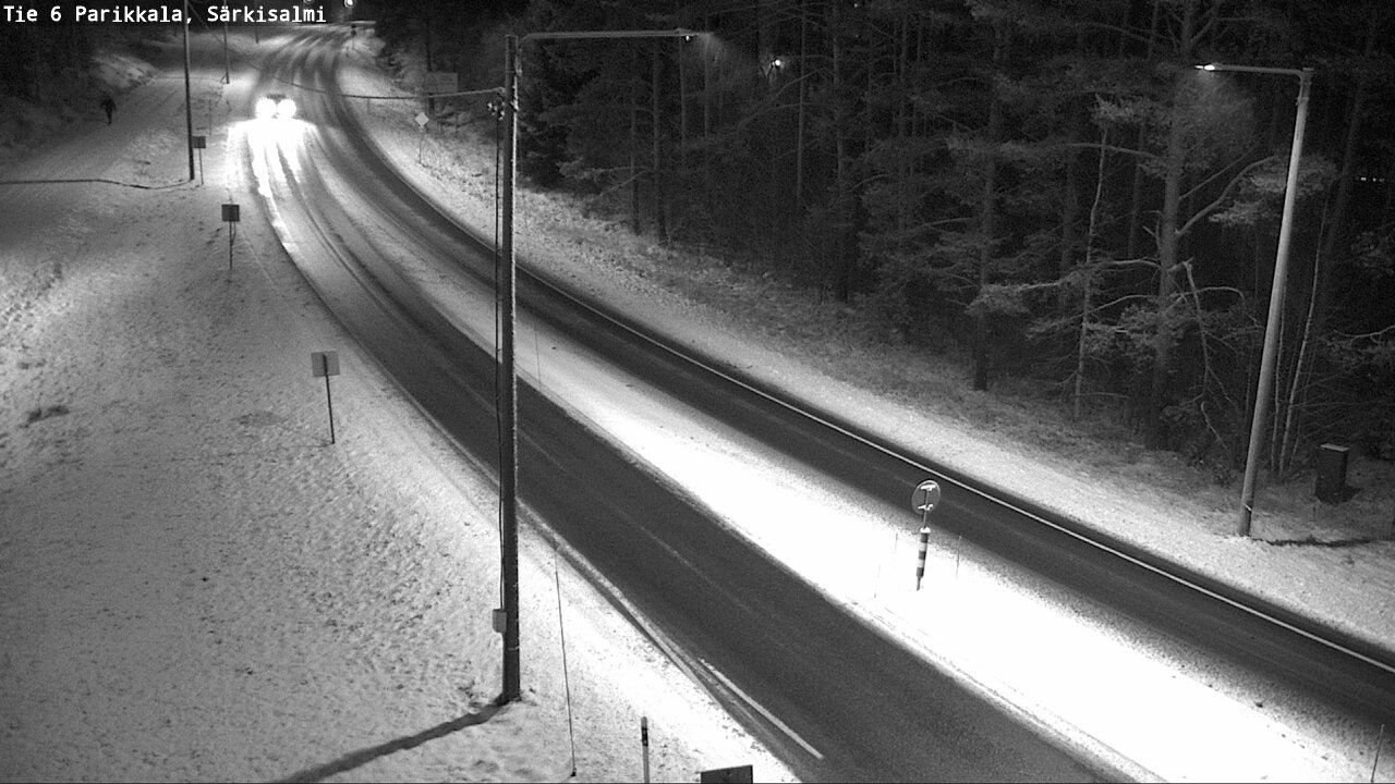 Weather Camera Image Väg 6 Parikkala, Särkisalmi, Parikkala, Etelä-Karjala