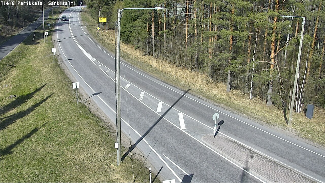 Weather Camera Image Väg 6 Parikkala, Särkisalmi, Parikkala, Etelä-Karjala