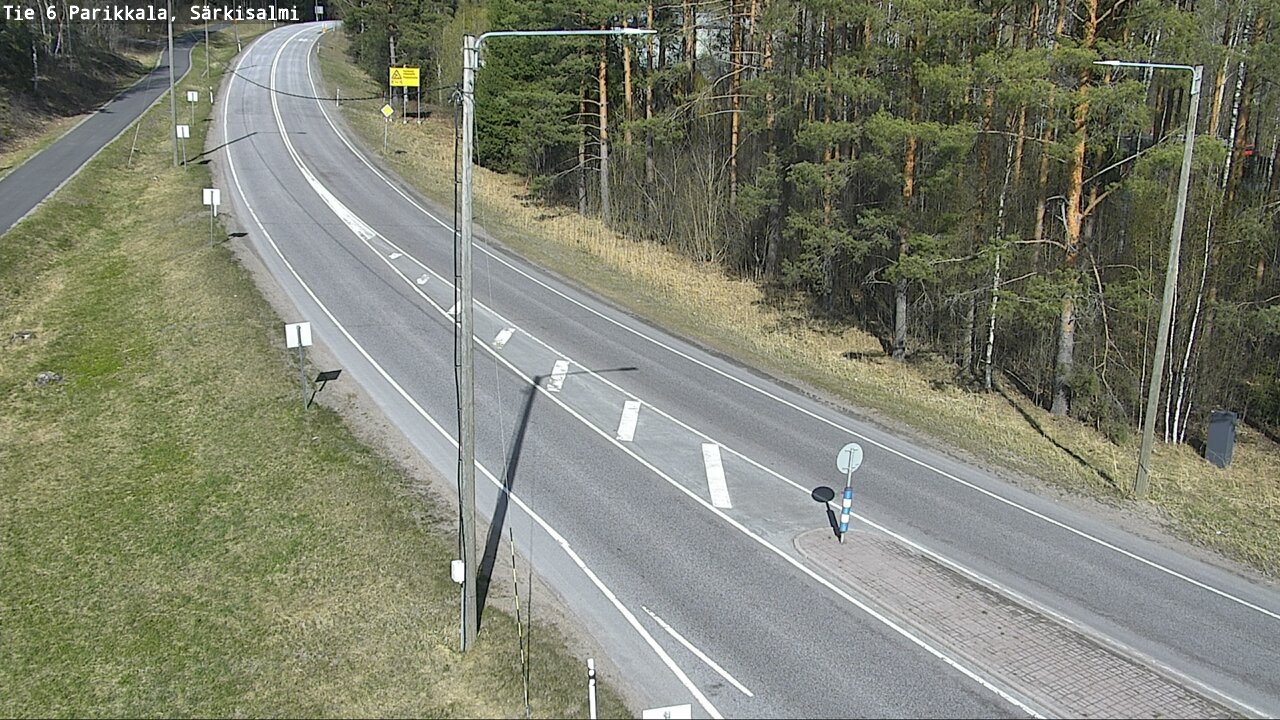 Weather Camera Image Väg 6 Parikkala, Särkisalmi, Parikkala, Etelä-Karjala