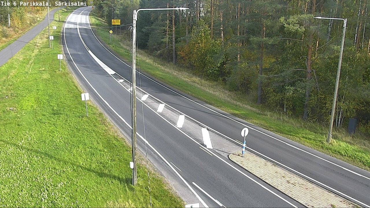 Weather Camera Image Road 6 Parikkala, Särkisalmi, Parikkala, Etelä-Karjala