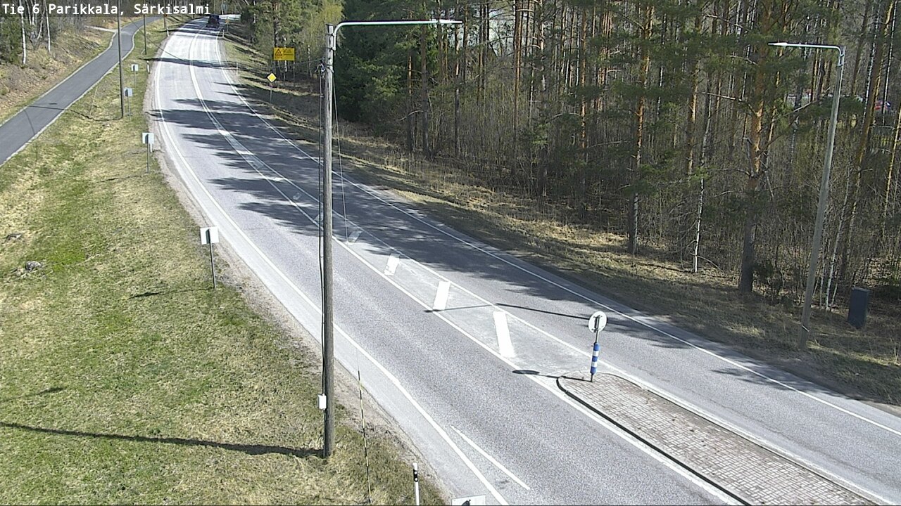 Weather Camera Image Väg 6 Parikkala, Särkisalmi, Parikkala, Etelä-Karjala