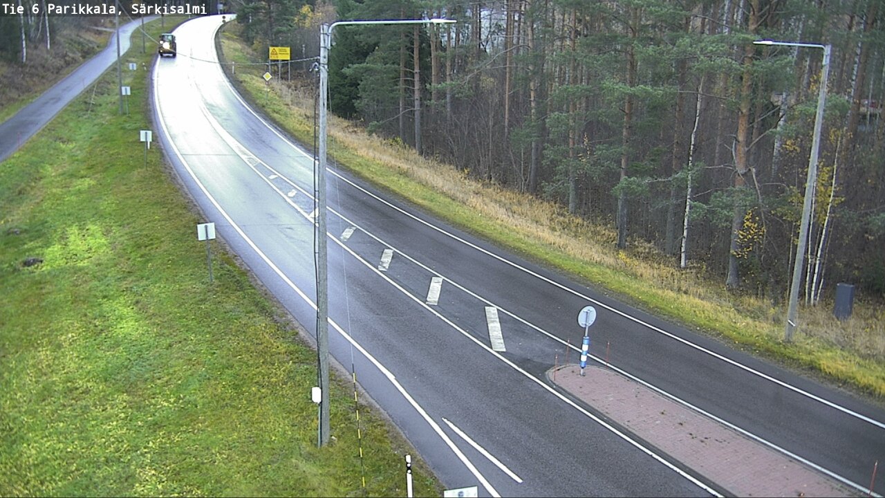 Weather Camera Image Road 6 Parikkala, Särkisalmi, Parikkala, Etelä-Karjala