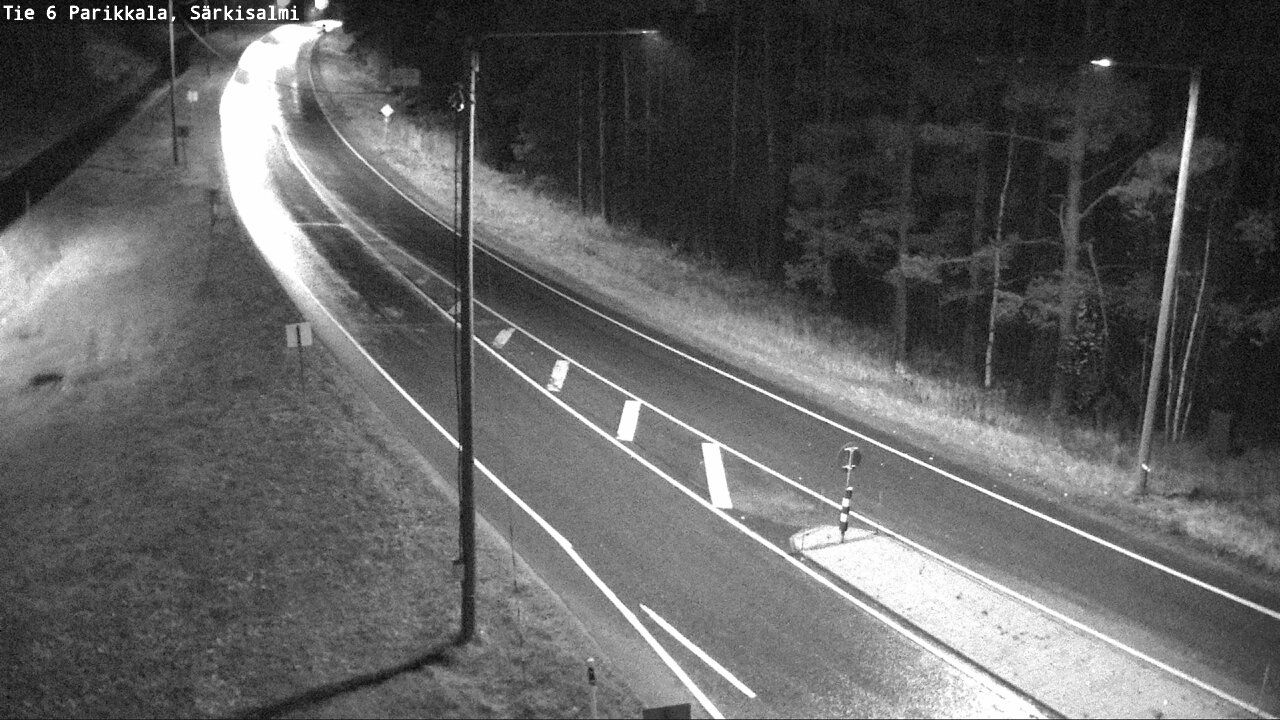 Weather Camera Image Road 6 Parikkala, Särkisalmi, Parikkala, Etelä-Karjala