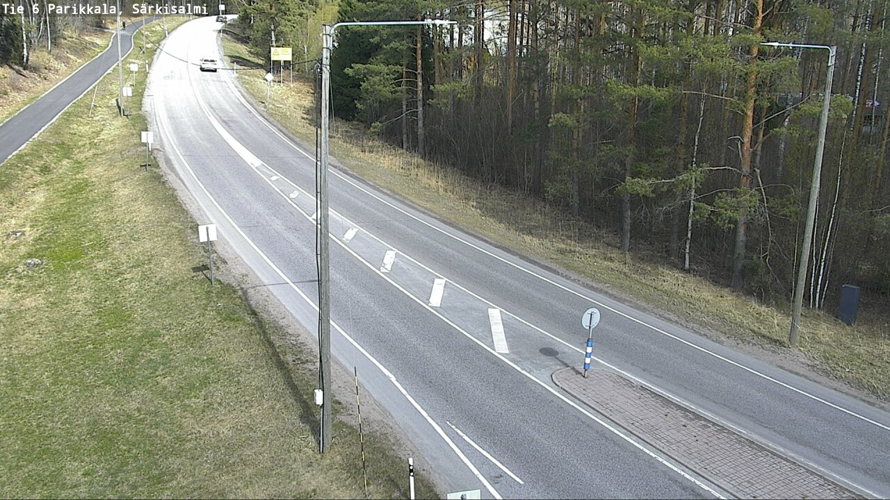 Weather Camera Image Väg 6 Parikkala, Särkisalmi, Parikkala, Etelä-Karjala