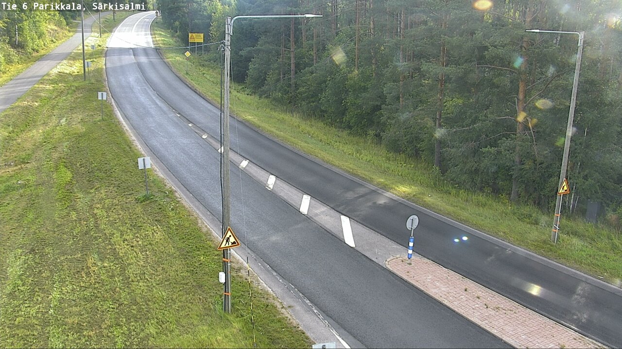 Weather Camera Image Road 6 Parikkala, Särkisalmi, Parikkala, Etelä-Karjala