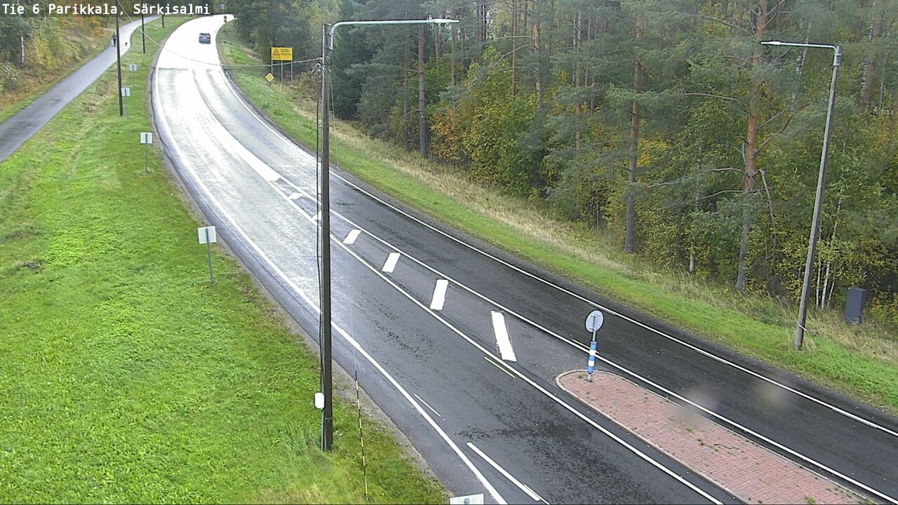 Weather Camera Image Väg 6 Parikkala, Särkisalmi, Parikkala, Etelä-Karjala
