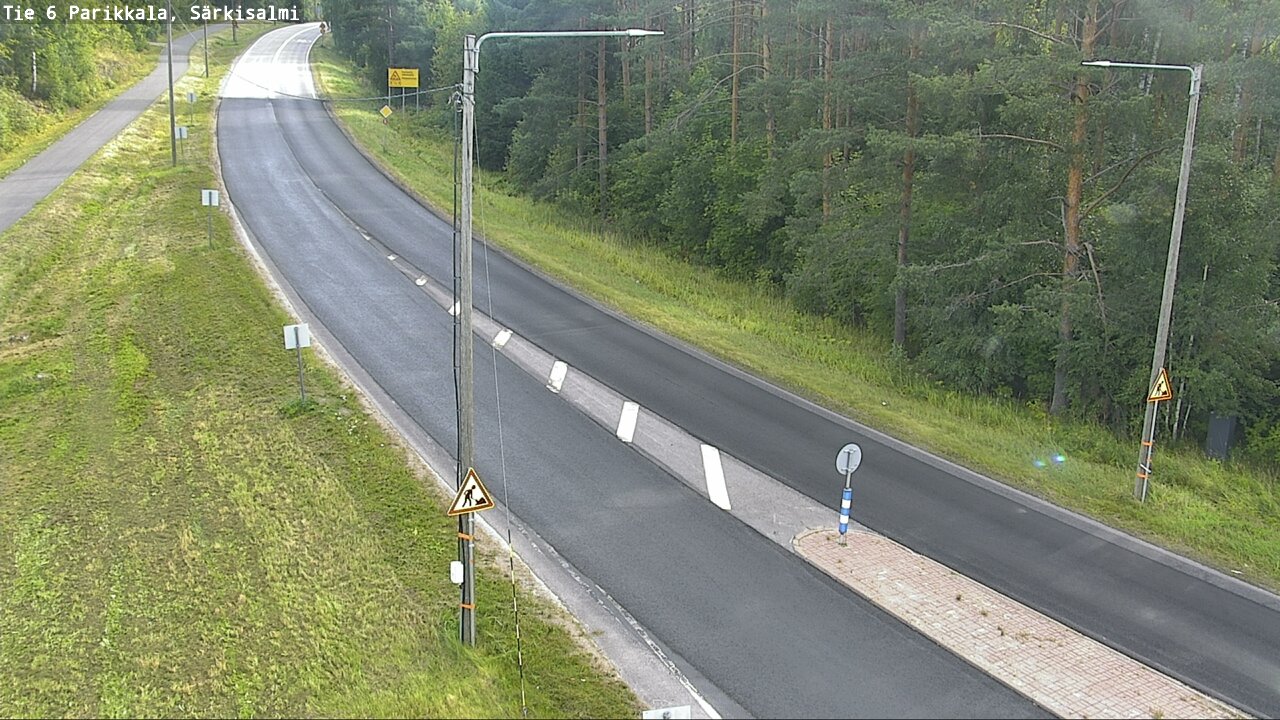 Weather Camera Image Road 6 Parikkala, Särkisalmi, Parikkala, Etelä-Karjala